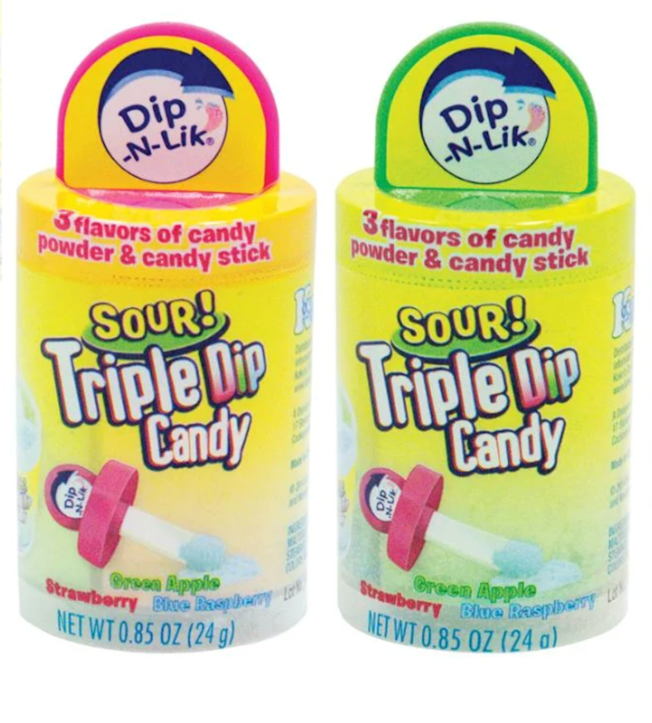Koko's Sour Triple Dip Candy – 3 Flavor Sour Powder Candy