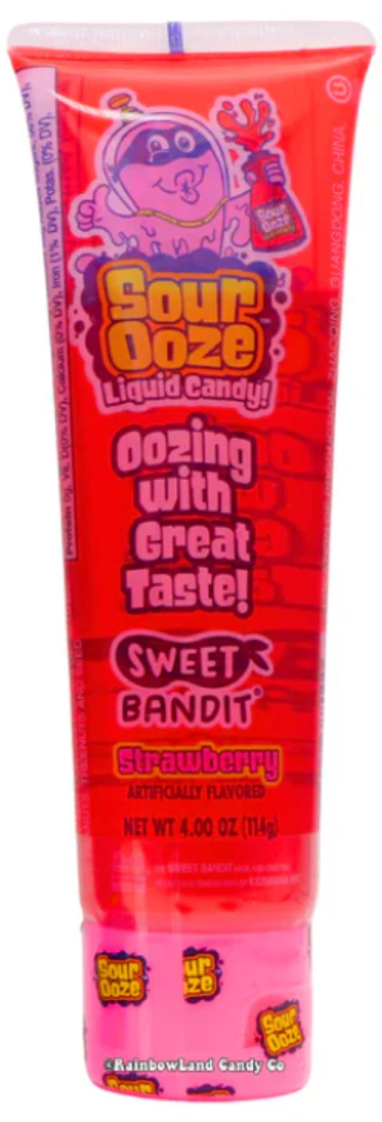 3-Pack Kidsmania Sour Ooze Candy Tubes – Assorted Flavors