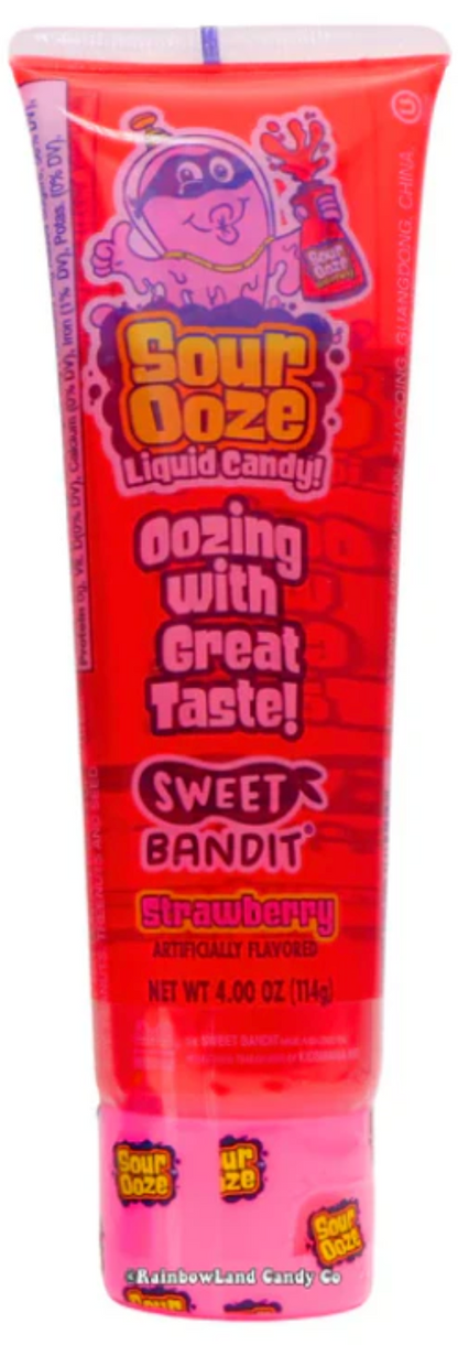 3-Pack Kidsmania Sour Ooze Candy Tubes – Assorted Flavors
