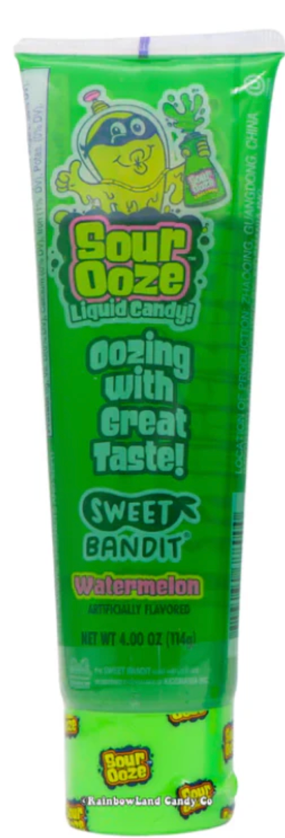 3-Pack Kidsmania Sour Ooze Candy Tubes – Assorted Flavors