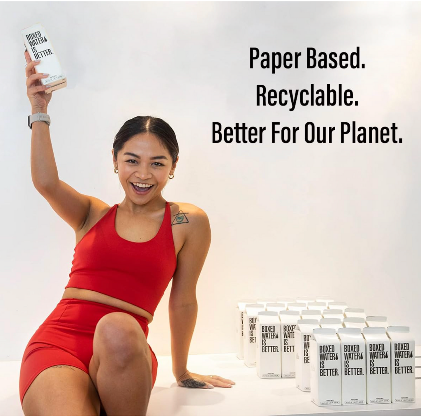 2-Pack Boxed Water Is Better – 16.9 fl oz Purified Drinking Water Carton