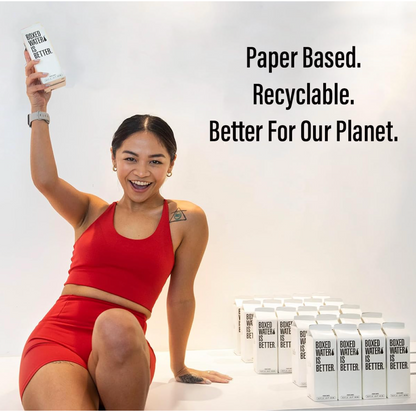 2-Pack Boxed Water Is Better – 16.9 fl oz Purified Drinking Water Carton