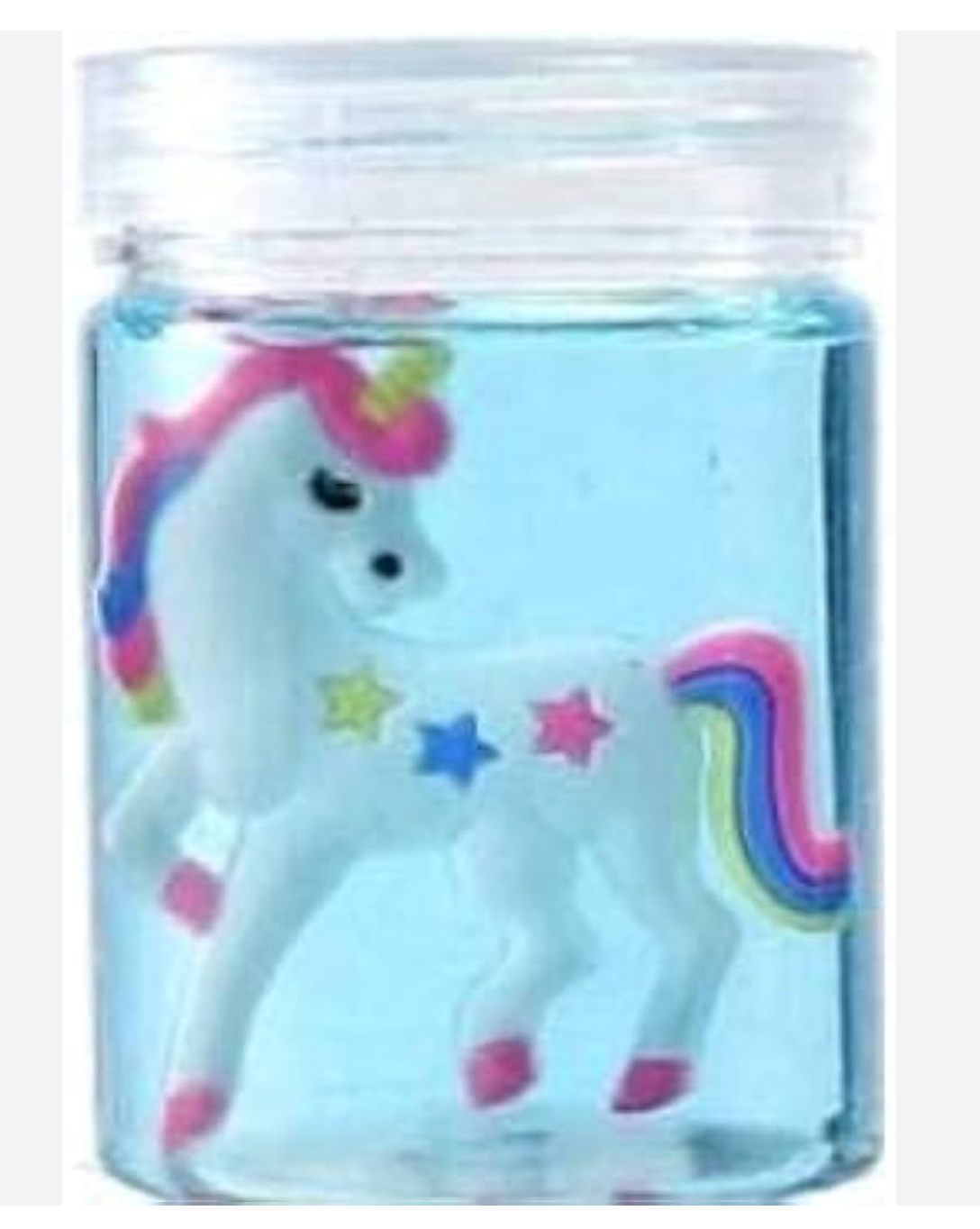 Unicorn Miniature Doll Crystal Slime Toy – 2 Pack Random Character Selection