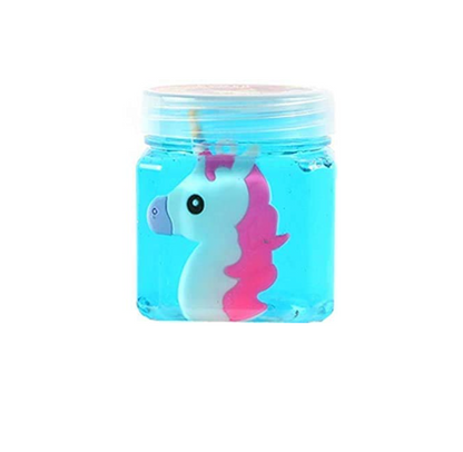 Unicorn Miniature Doll Crystal Slime Toy – 2 Pack Random Character Selection