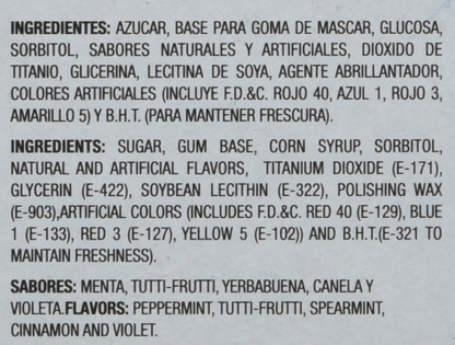 Canel’s Original Chewing Gum 60 Pack Bulk Assorted Flavors