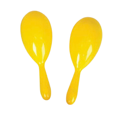 4" Plastic Neon Maracas Set – 4 Piece (2 Sets of 2) Kids Toys