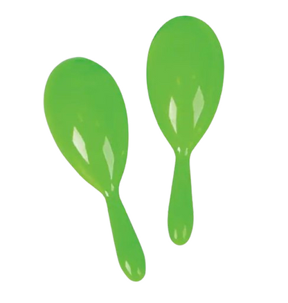 4" Plastic Neon Maracas Set – 4 Piece (2 Sets of 2) Kids Toys