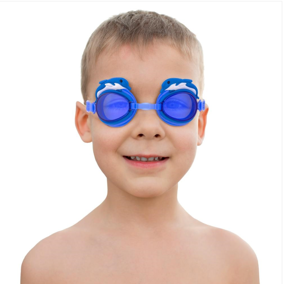 Kids Cartoon Swimming Goggles – Assorted Animal & Character Designs
