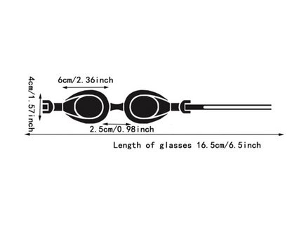 Kids Cartoon Swimming Goggles – Assorted Animal & Character Designs