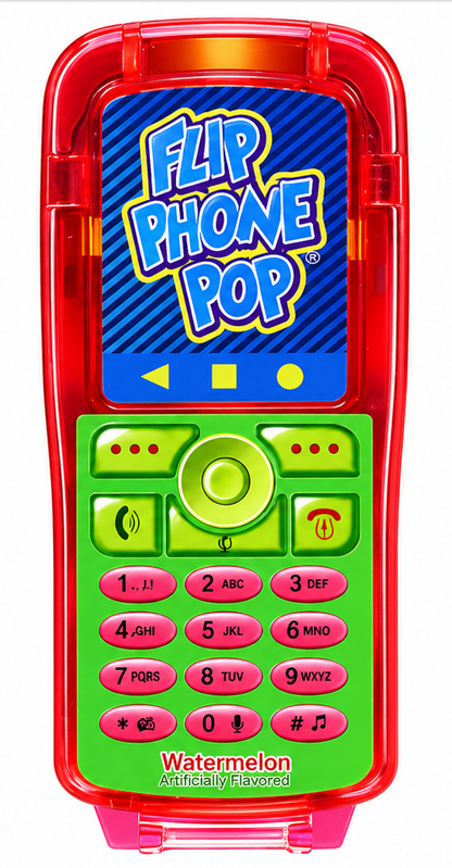 Kidsmania Cell Phone Lollipop, 2-Pack