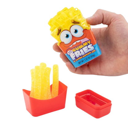 Koko’s Gummy Fries Dip N Lik Candy Gel 1.57oz – 2 Pack