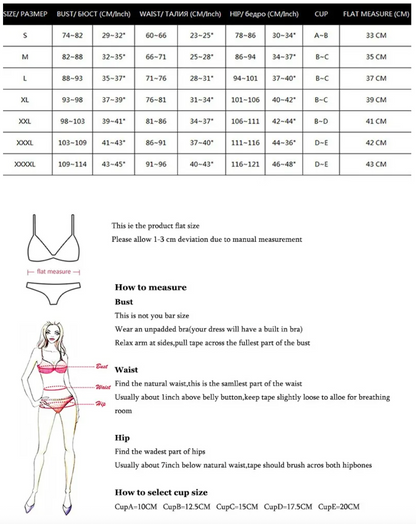 Women’s High Waist 2-Piece Bikini Swimwear Set