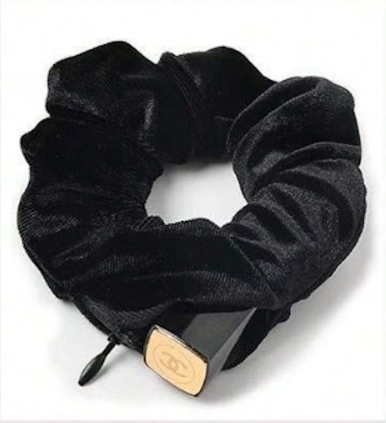 Multi-Functional Zipper Scrunchie Hair Tie with Hidden Storage Pocket – 2-Pack
