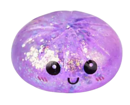 Glitter Squishy Dumpling Blind Box Stress Relief Toy – Quick-Rebound Sensory Squeeze Ball