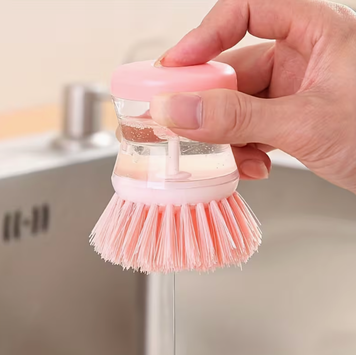 2-Pack Multifunctional Liquid Dispensing Cleaning Brush