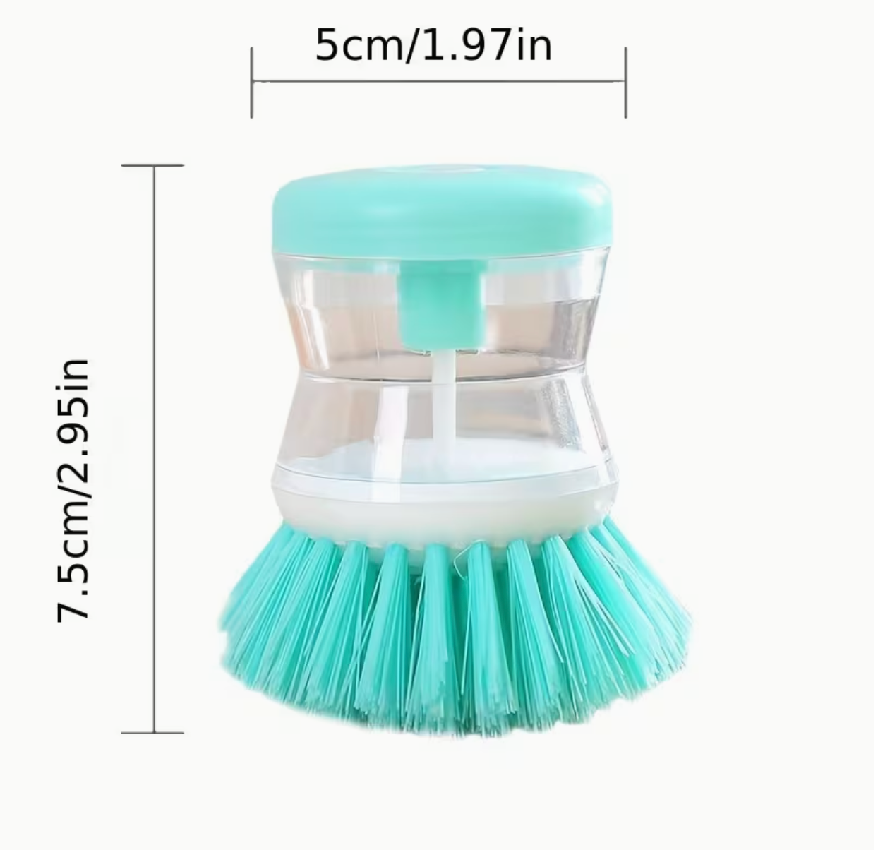 2-Pack Multifunctional Liquid Dispensing Cleaning Brush