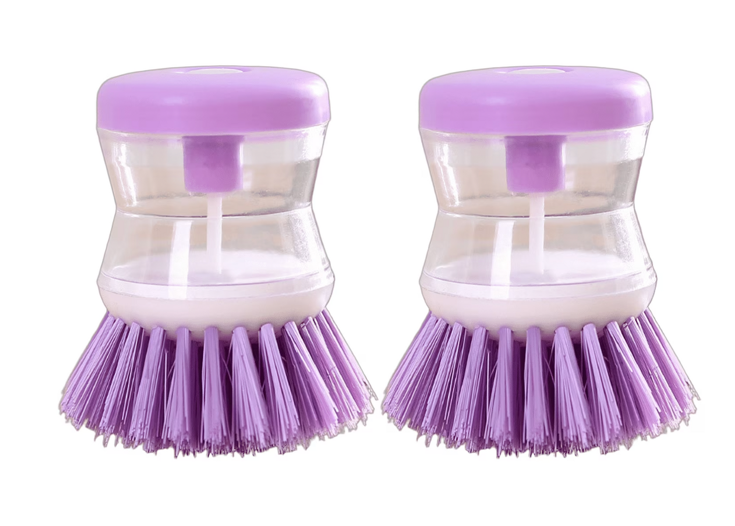 2-Pack Multifunctional Liquid Dispensing Cleaning Brush