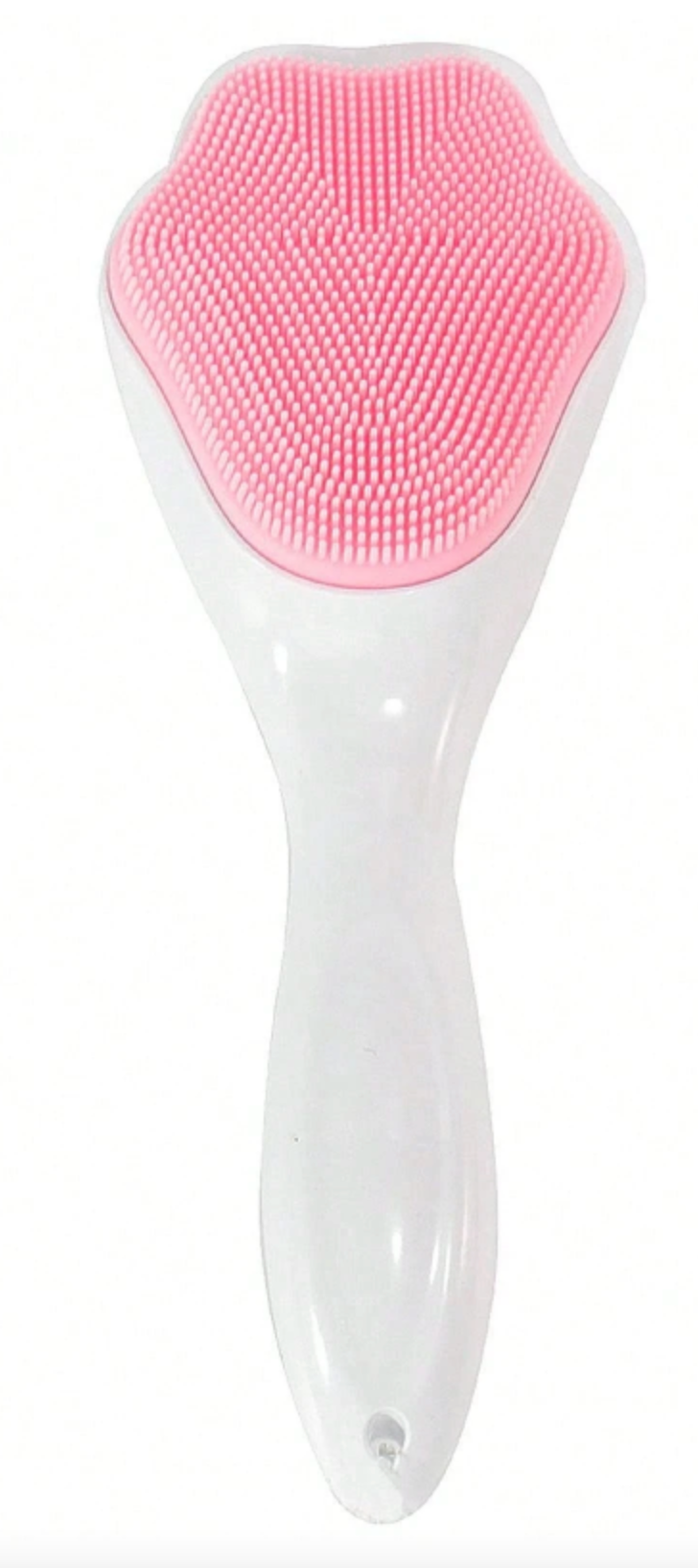 Silicone Face Scrubber Exfoliating Brush – Handheld Deep-Cleansing & Blackhead Removal Tool