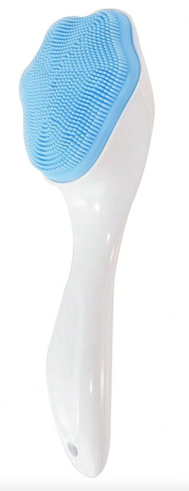 Silicone Face Scrubber Exfoliating Brush – Handheld Deep-Cleansing & Blackhead Removal Tool