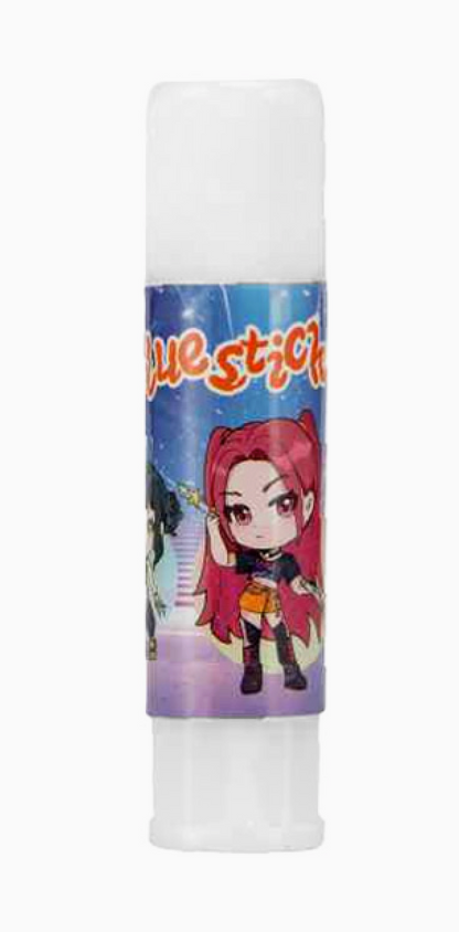 Huntrix K-Pop Demon Hunters Glue Stick – Washable School Craft Glue