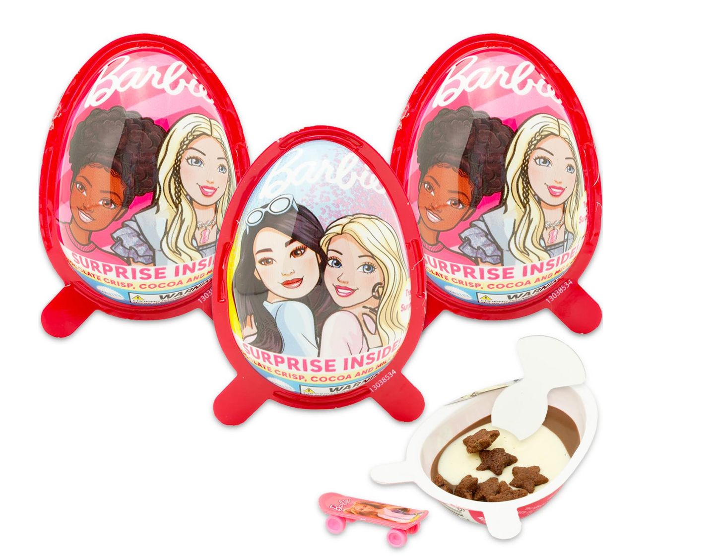 10-Pack Barbie Fun Surprise Egg Candy