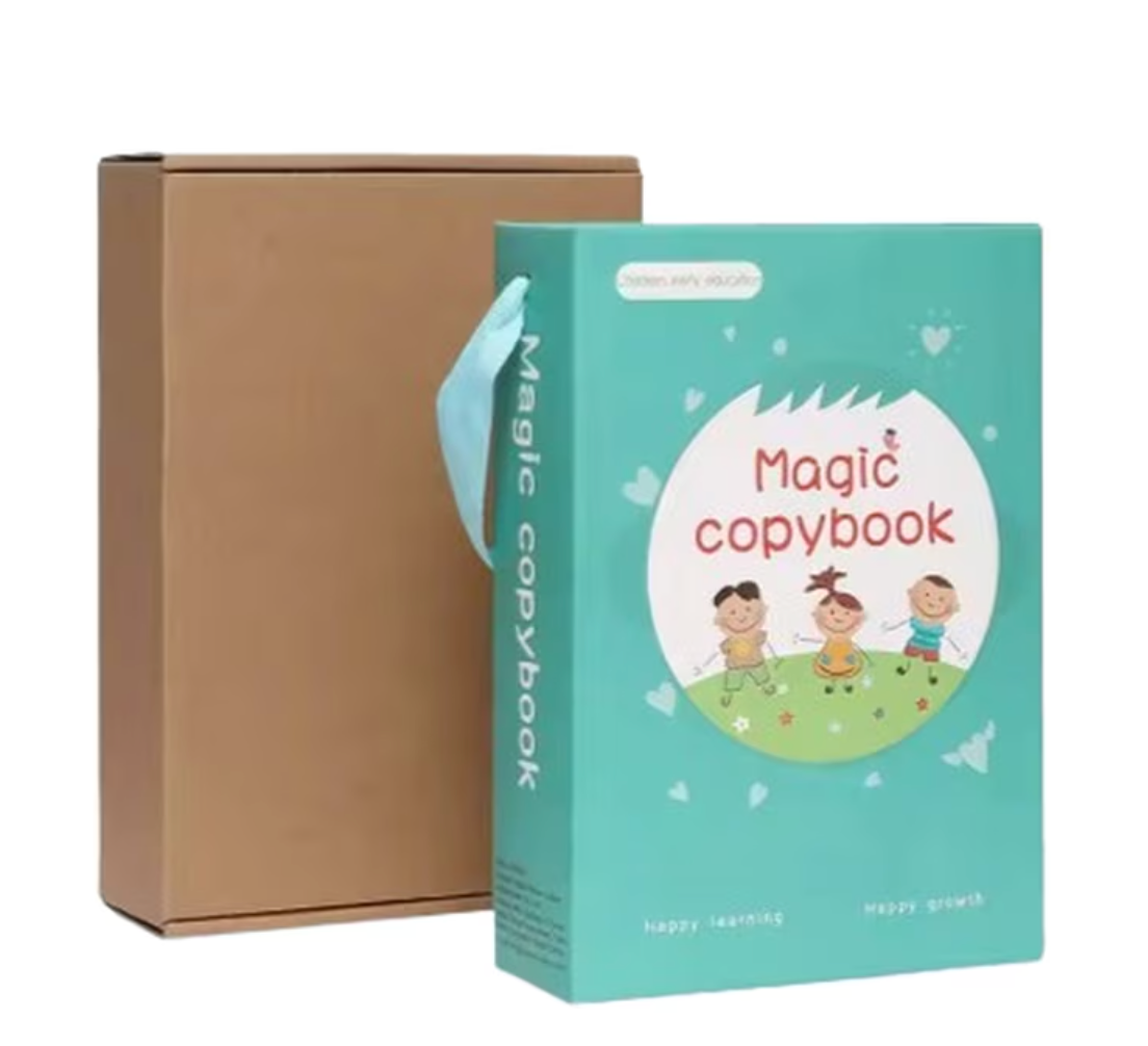 5-Piece Reusable Magic Groove Copybook Set