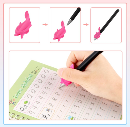 5-Piece Reusable Magic Groove Copybook Set