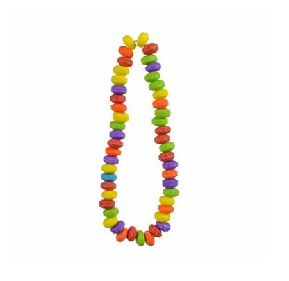 Candy Necklace – 10-Pack Assorted Fruity Candy Jewelry