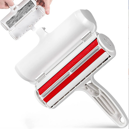 Pet Hair Remover Roller Brush – Reusable Lint Cleaner for Dogs & Cats