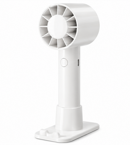 USB Rechargeable Portable Mini Desktop Fan and Phone Holder