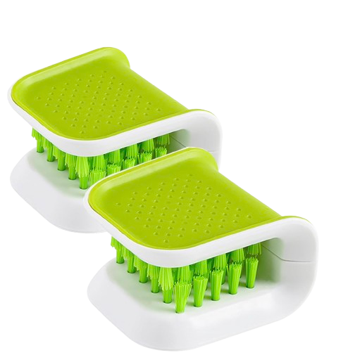 2-Pack Double-Sided U-Shaped Kitchen Utensil Cleaning Brushes