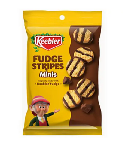 Keebler 2-Pack Fudge Stripes Minis Cookies 3 oz
