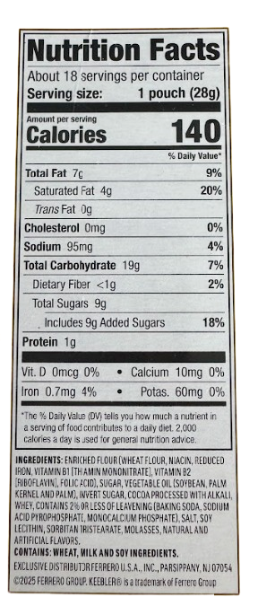Keebler 2-Pack Fudge Stripes Minis Cookies 3 oz