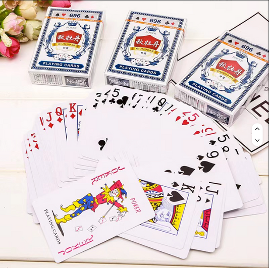 Playing Cards Traditional 54-Card Deck 3-Packs