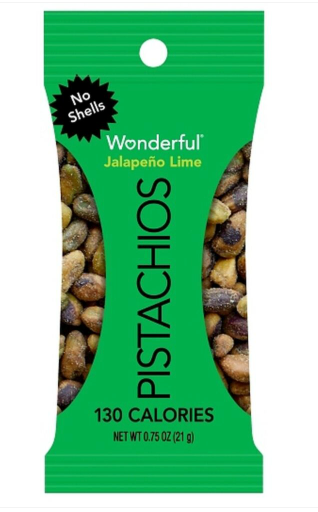 2-Pack of Wonderful Pistachios – No Shells Variety