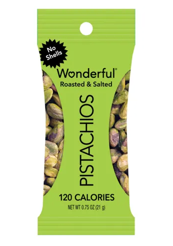 2-Pack of Wonderful Pistachios – No Shells Variety