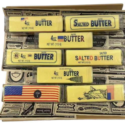 American Butter Squishy Fidget Toys – Patriotic USA Butter Bar Stress Relief Squeeze Toys