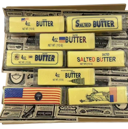 American Butter Squishy Fidget Toys – Patriotic USA Butter Bar Stress Relief Squeeze Toys