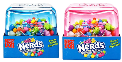 NeeDoh Berg Cube 1.5-Inch Mini Squishy Sensory Nerds Fidget Toy