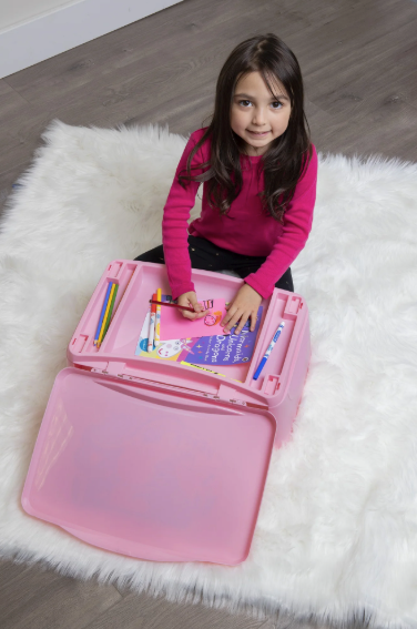 Peppa Pig Portable Kids Lap Desk with Storage Compartment