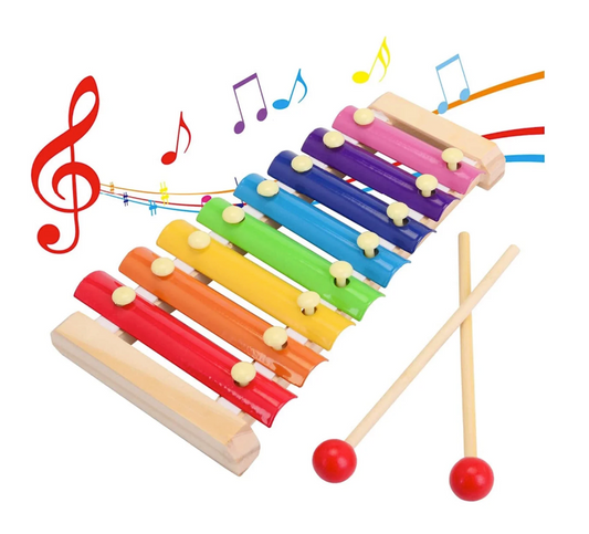 Wooden Xylophone Toy – Colorful Musical Instrument for Kids
