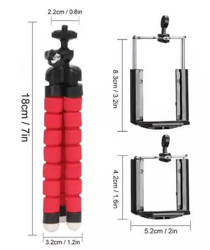 Flexible Tripod Stand for Mobile Phones