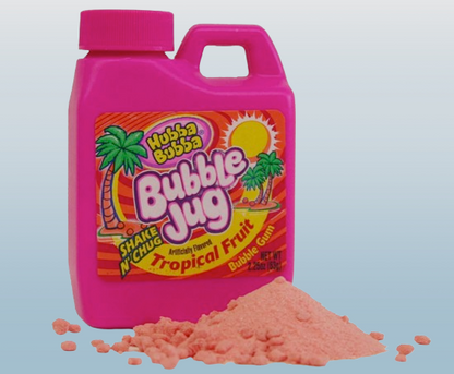 Bubble Jug Tropical Fruit Bubble Gum 1.94oz