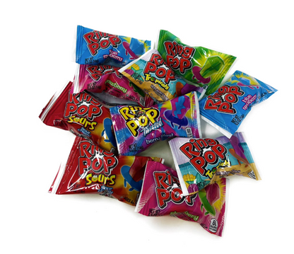 10-Pack Ring Pop Lollipop Candy