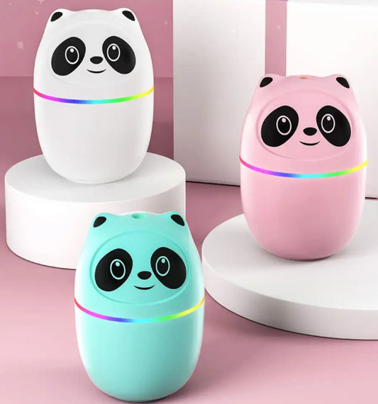Cute Panda Ultrasonic Air Humidifier – USB Mini Portable Aromatherapy Diffuser