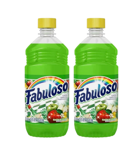 Fabuloso All-Purpose Cleaner – Passion of Fruits Scent, 16.9 oz (500 mL), 2-Pack