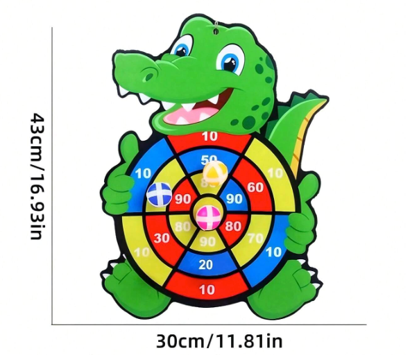 Kids’ Dinosaur Sticky Ball Shooter Set