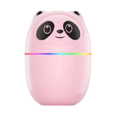 Panda Ultrasonic Humidifier – LED Night Light & Mist Diffuser (USB Powered)