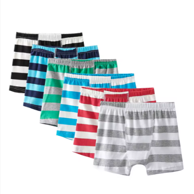 Boys' 2-Pack Striped Boxer Briefs