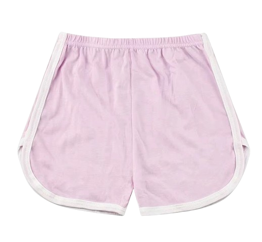 Safe Haven & CO Girls’ Cotton Summer Shorts – Soft Elastic Waist Casual Bottoms